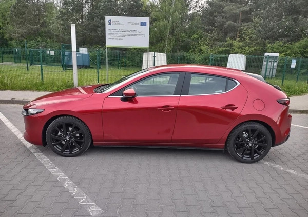 Mazda 3 cena 92250 przebieg: 34500, rok produkcji 2020 z Warszawa małe 379